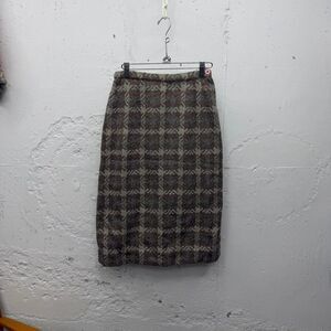 International Ladies Garment Workers Union Us made 70’s wool tweed pencil skirt